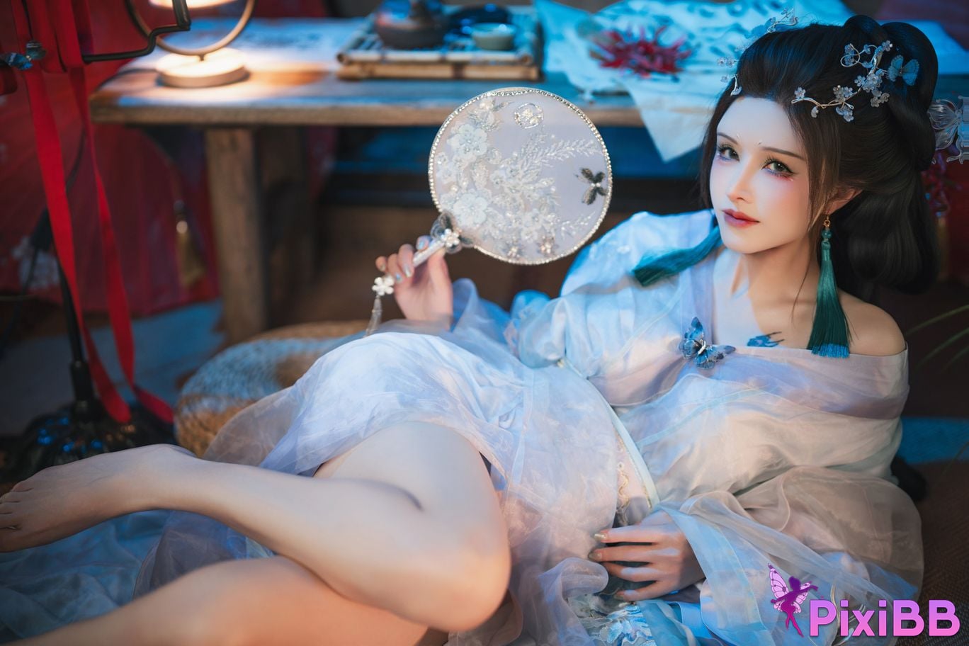 Cosplayer Deer eight years old Broken butterfly dream PixiBB.COM 012