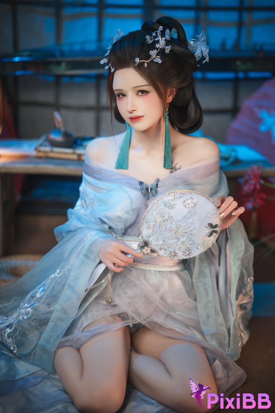 Cosplayer Deer eight years old Broken butterfly dream PixiBB.COM 013