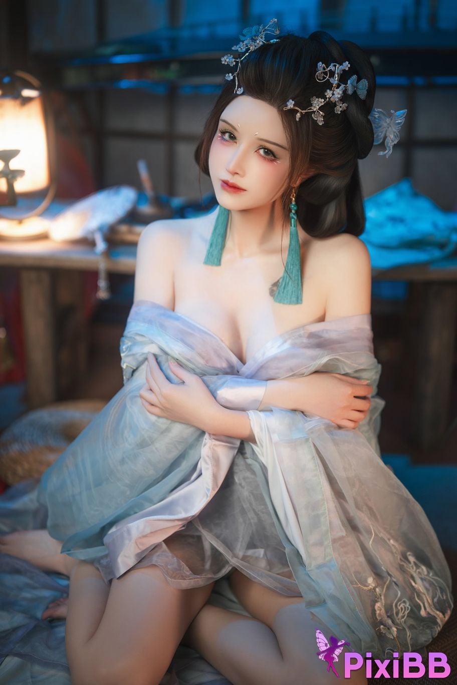 Cosplayer Deer eight years old Broken butterfly dream PixiBB.COM 017