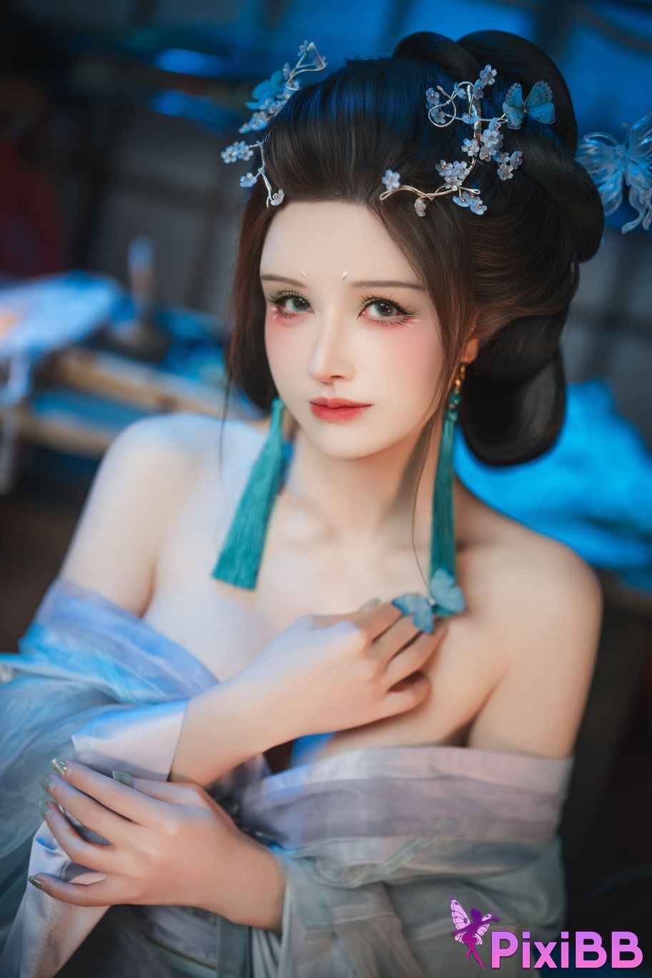 Cosplayer Deer eight years old Broken butterfly dream PixiBB.COM 018