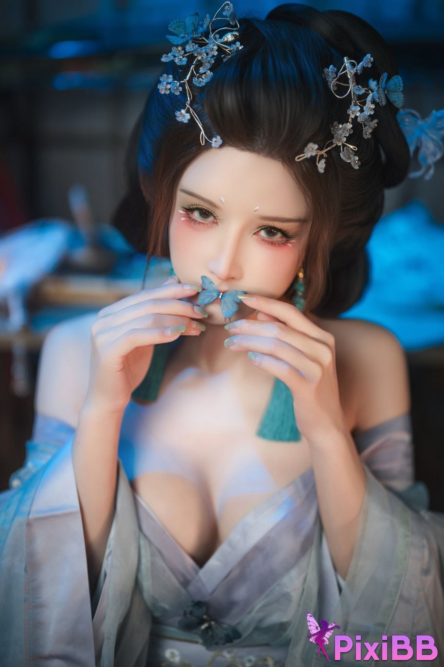 Cosplayer Deer eight years old Broken butterfly dream PixiBB.COM 021