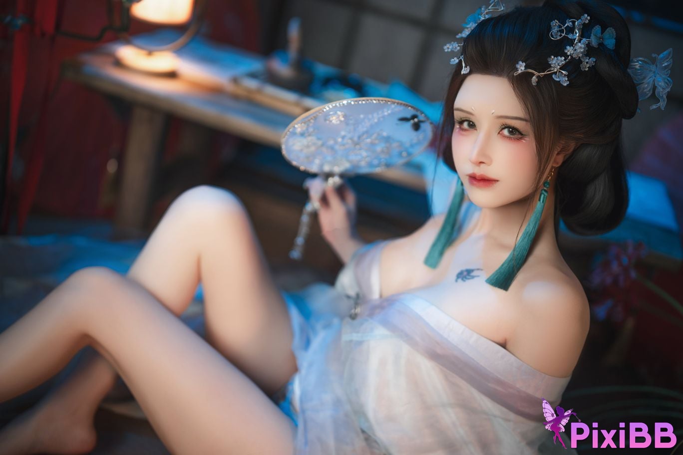 Cosplayer Deer eight years old Broken butterfly dream PixiBB.COM 029