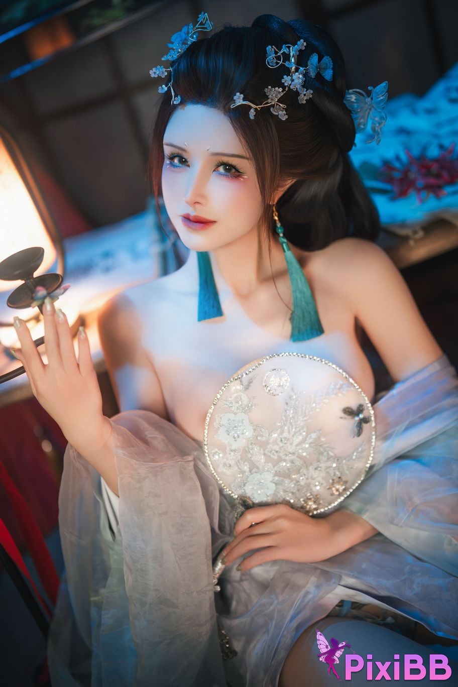 Cosplayer Deer eight years old Broken butterfly dream PixiBB.COM 033