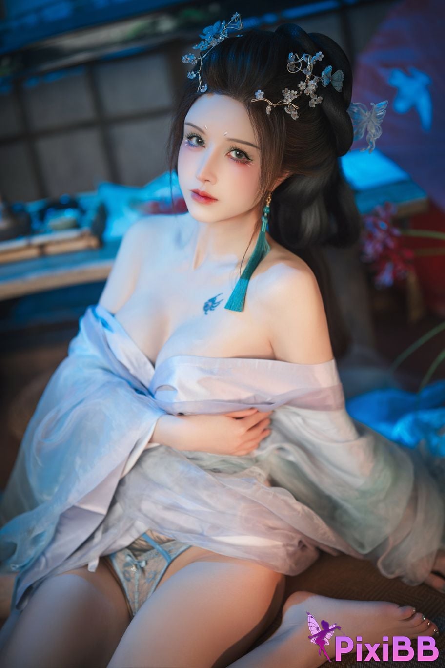 Cosplayer Deer eight years old Broken butterfly dream PixiBB.COM 035