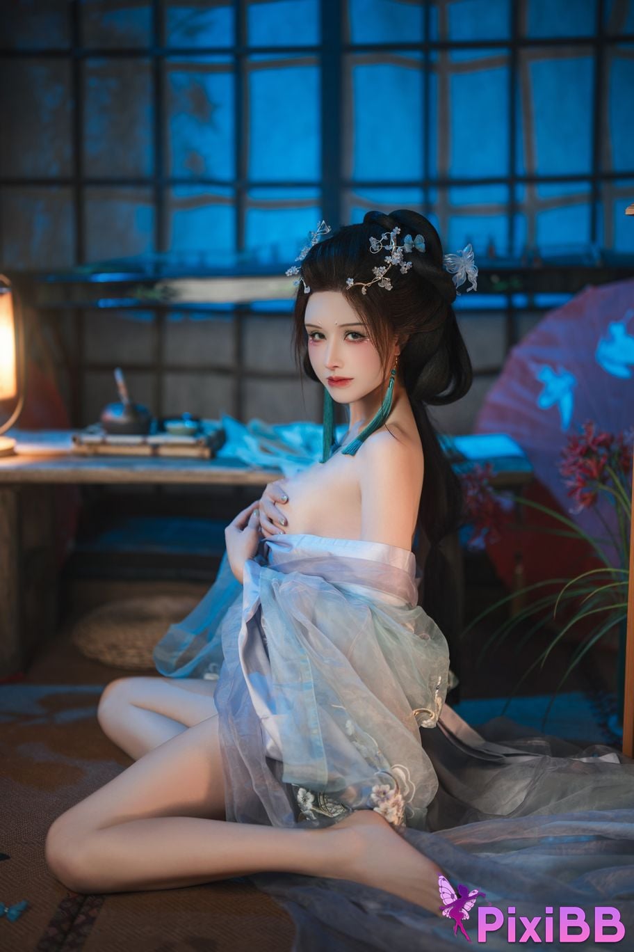 Cosplayer Deer eight years old Broken butterfly dream PixiBB.COM 042