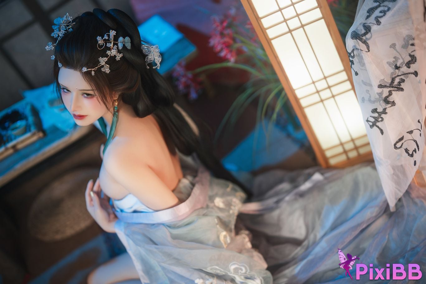 Cosplayer Deer eight years old Broken butterfly dream PixiBB.COM 043