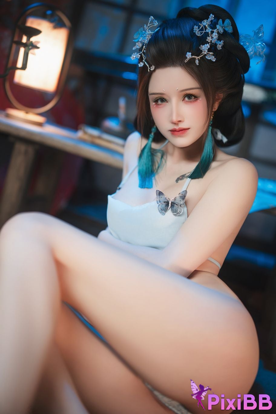 Cosplayer Deer eight years old Broken butterfly dream PixiBB.COM 045