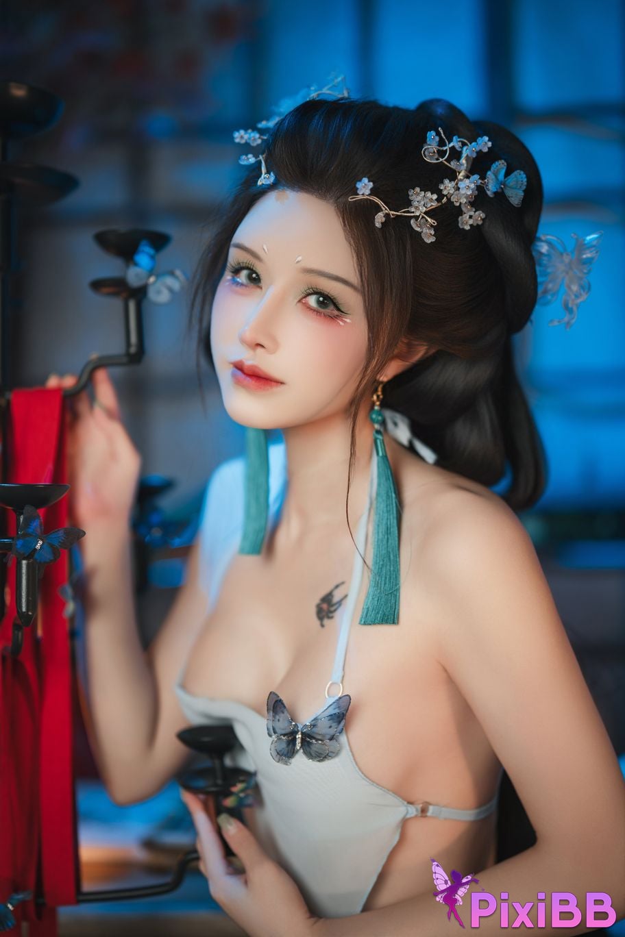 Cosplayer Deer eight years old Broken butterfly dream PixiBB.COM 047