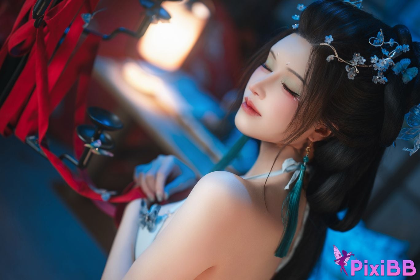 Cosplayer Deer eight years old Broken butterfly dream PixiBB.COM 050