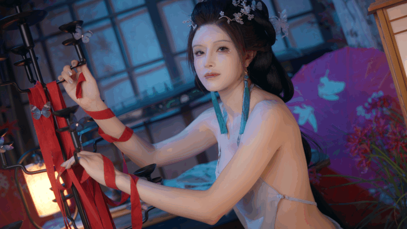 Cosplayer Deer eight years old Broken butterfly dream PixiBB.COM 147