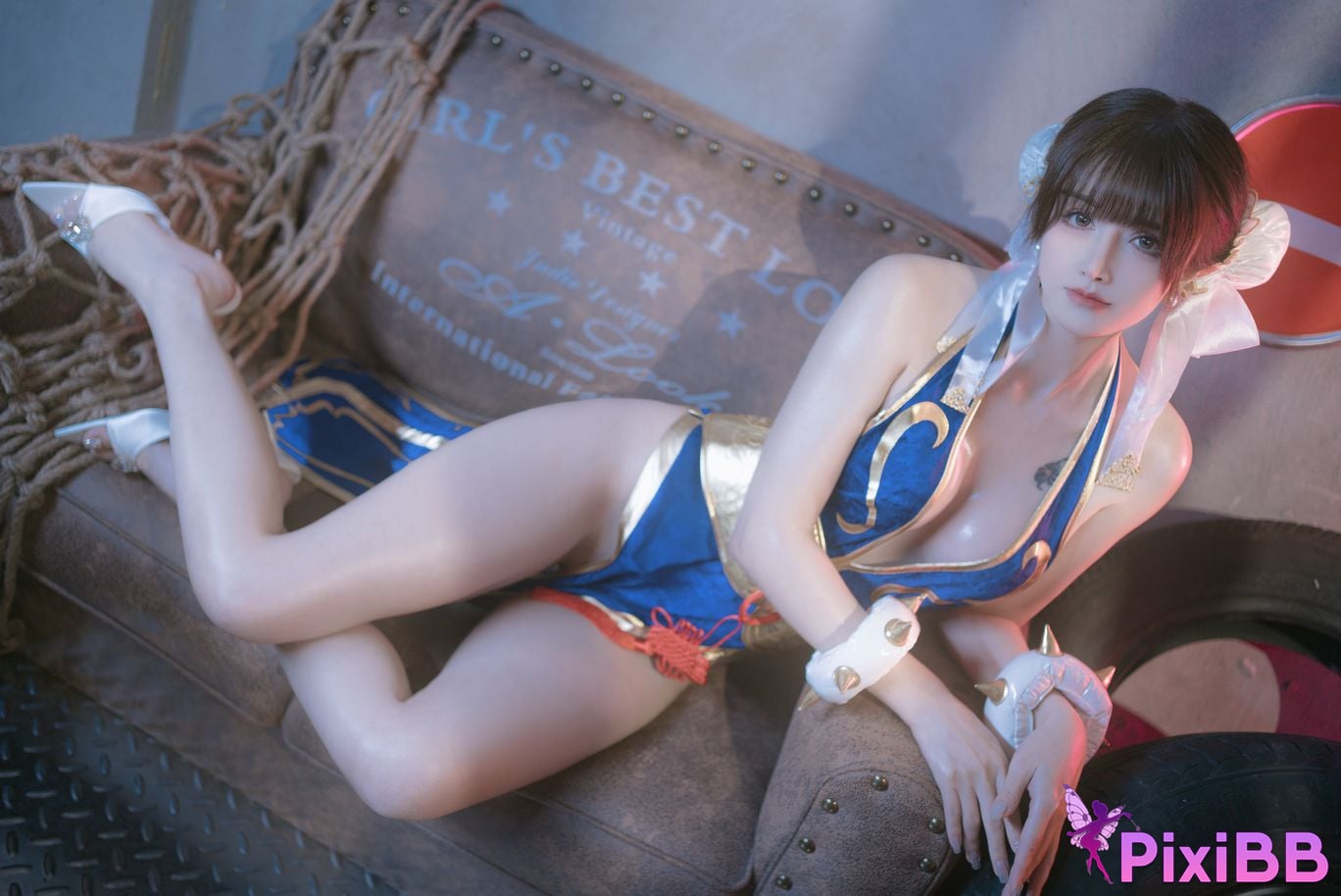 Cosplay Lu Basheng Chunlis Fighting Tutoring PixiBB.COM 004