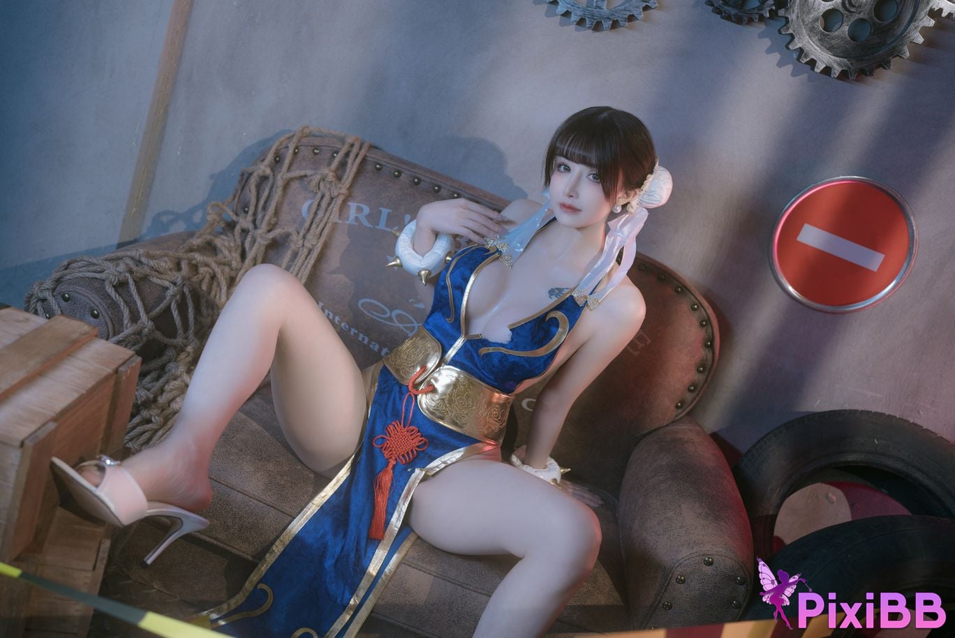 Cosplay Lu Basheng Chunlis Fighting Tutoring PixiBB.COM 019