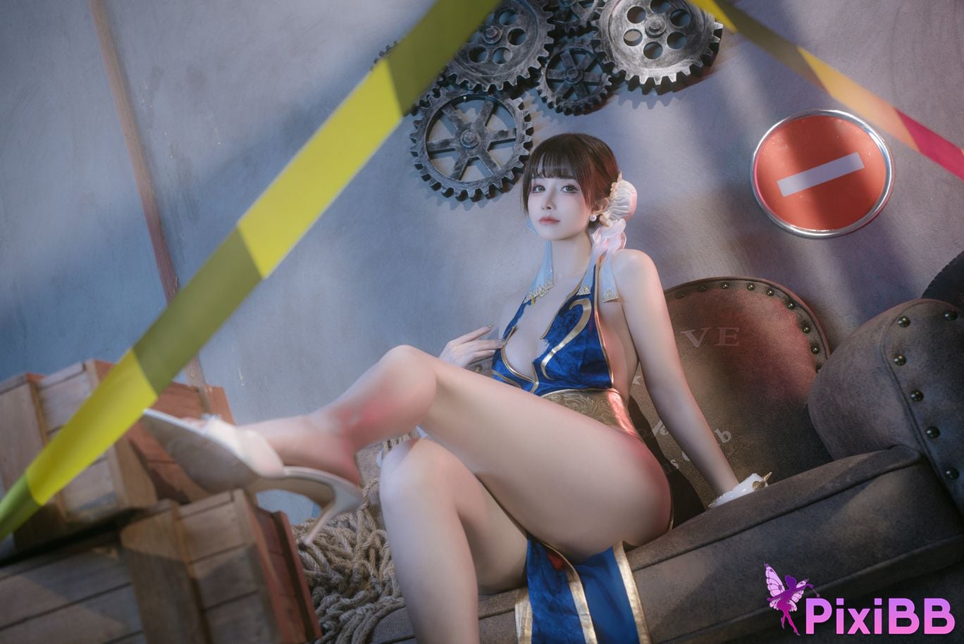 Cosplay Lu Basheng Chunlis Fighting Tutoring PixiBB.COM 021