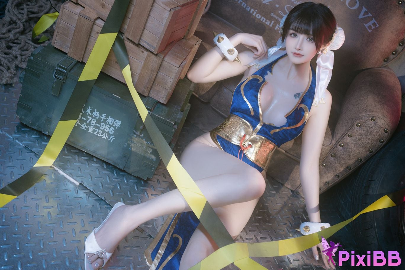 Cosplay Lu Basheng Chunlis Fighting Tutoring PixiBB.COM 029