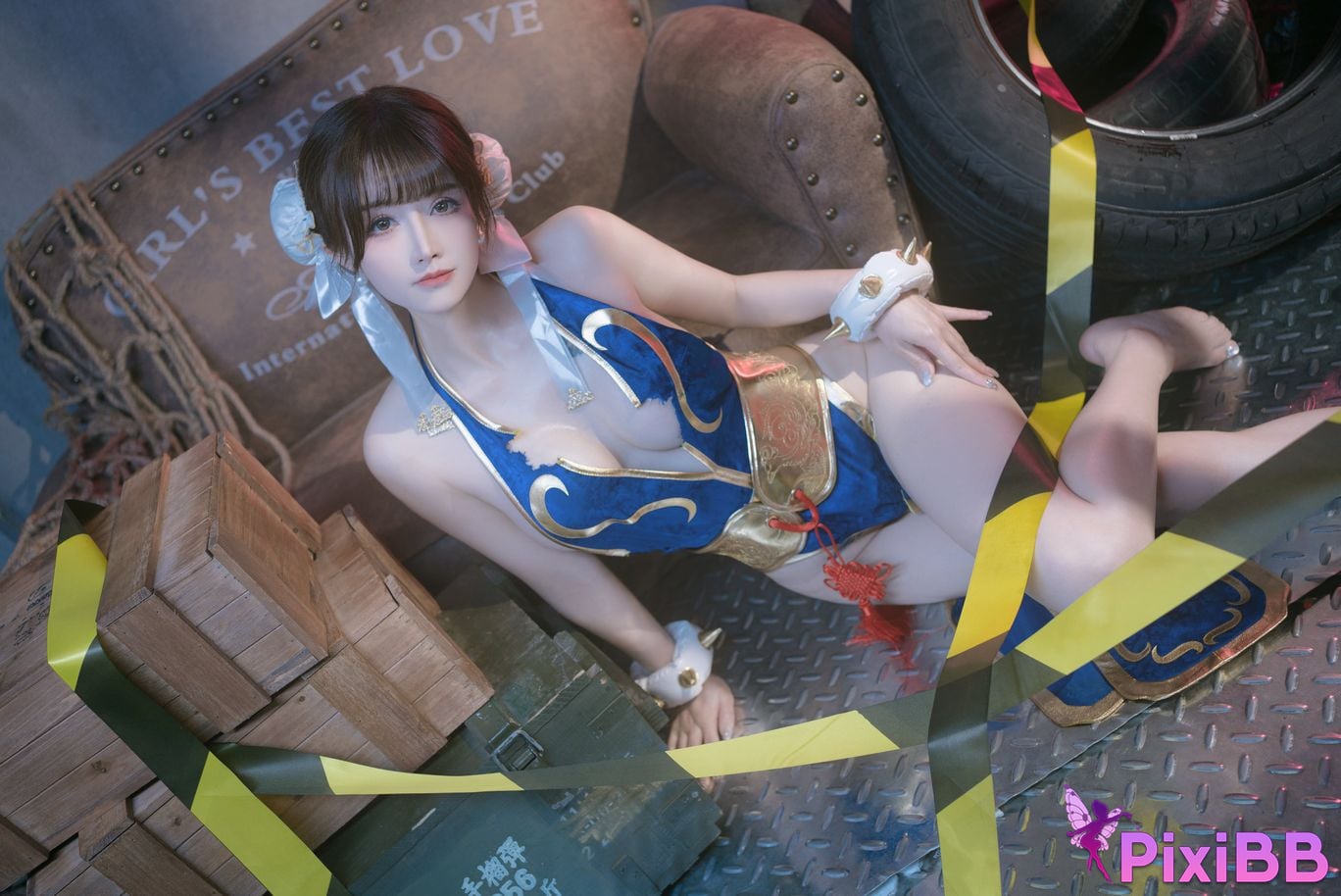 Cosplay Lu Basheng Chunlis Fighting Tutoring PixiBB.COM 036