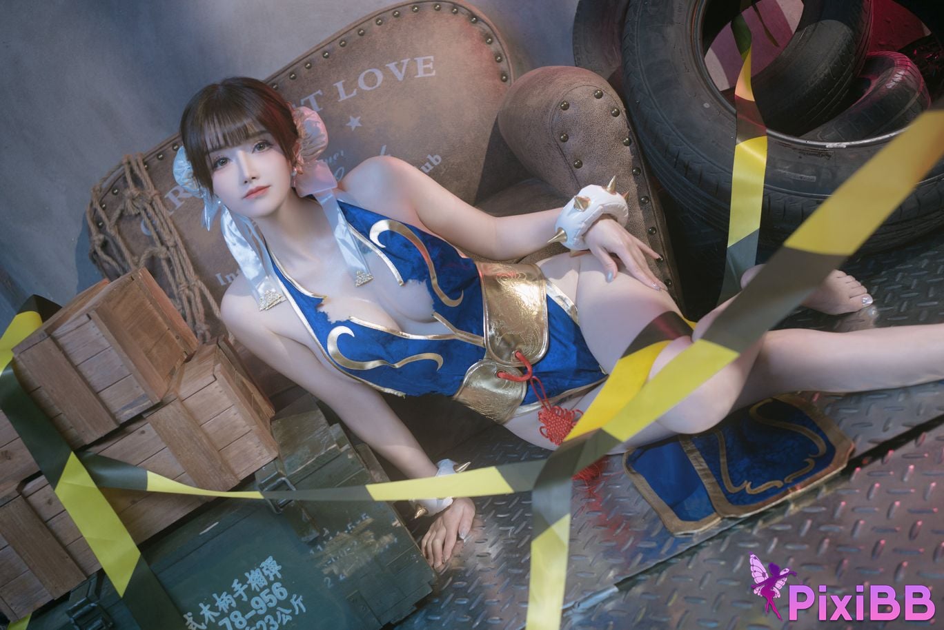 Cosplay Lu Basheng Chunlis Fighting Tutoring PixiBB.COM 037