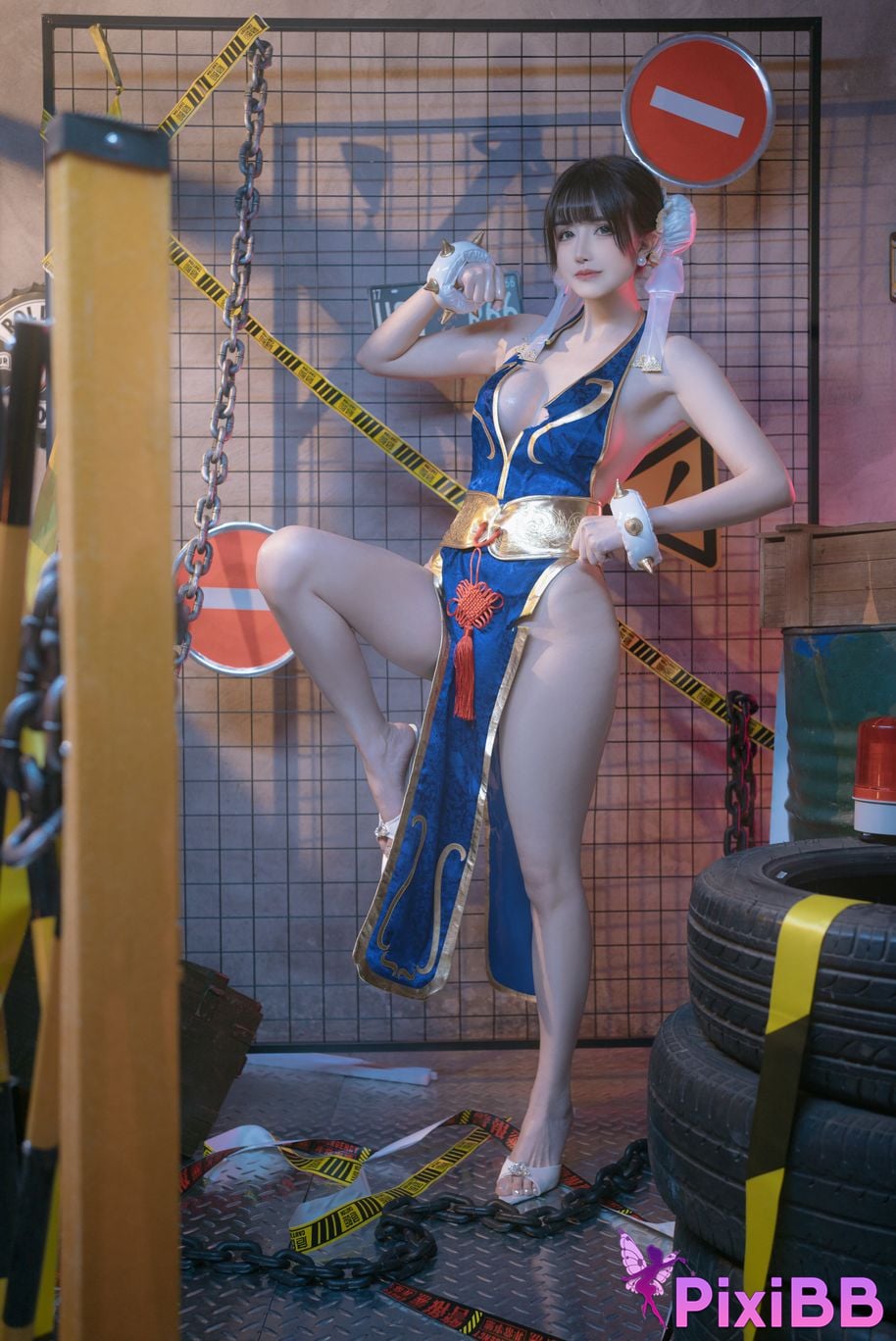 Cosplay Lu Basheng Chunlis Fighting Tutoring PixiBB.COM 043