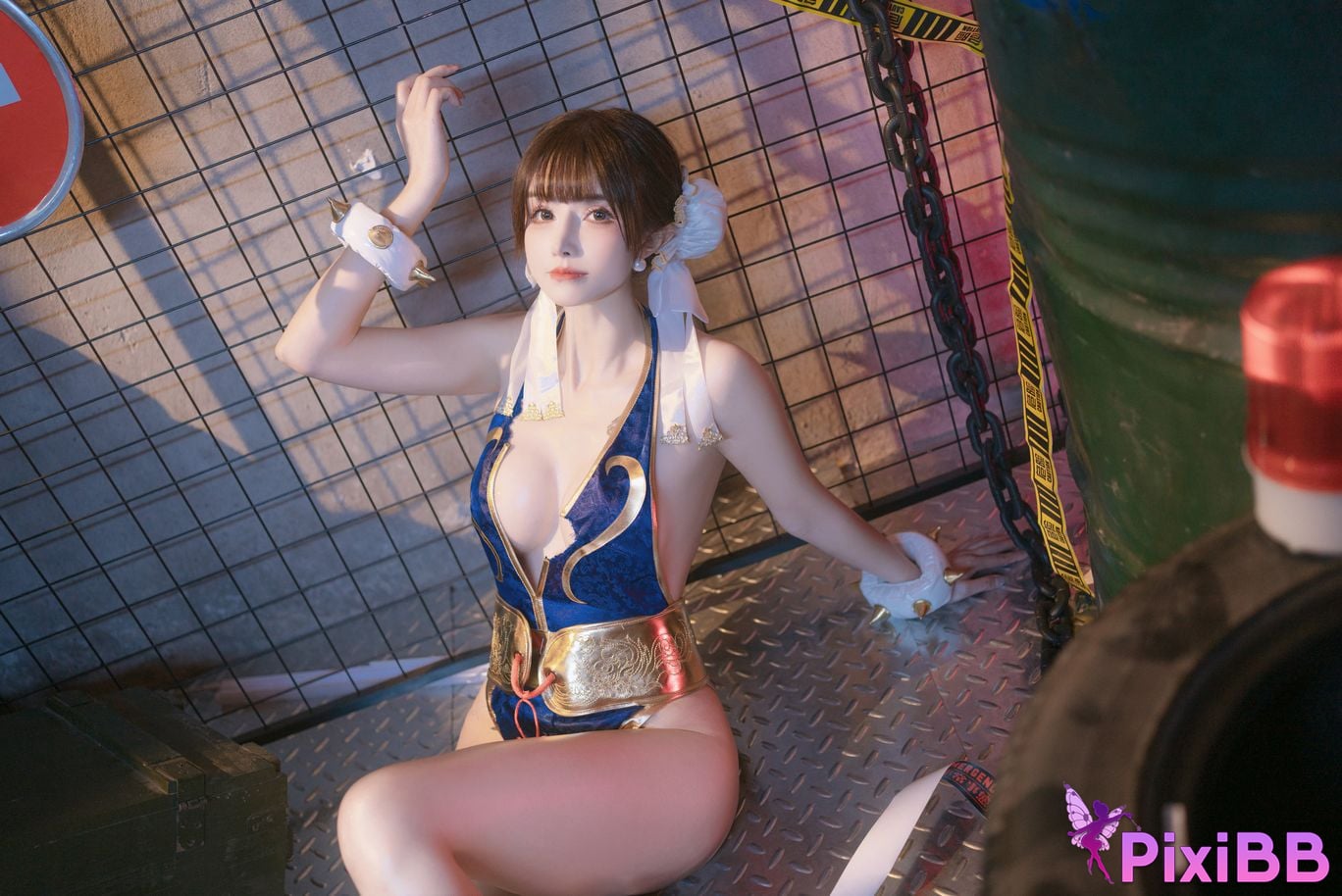 Cosplay Lu Basheng Chunlis Fighting Tutoring PixiBB.COM 050