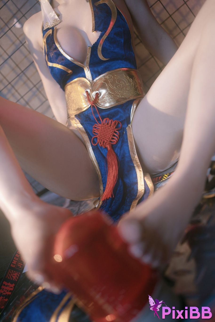 Cosplay Lu Basheng Chunlis Fighting Tutoring PixiBB.COM 052