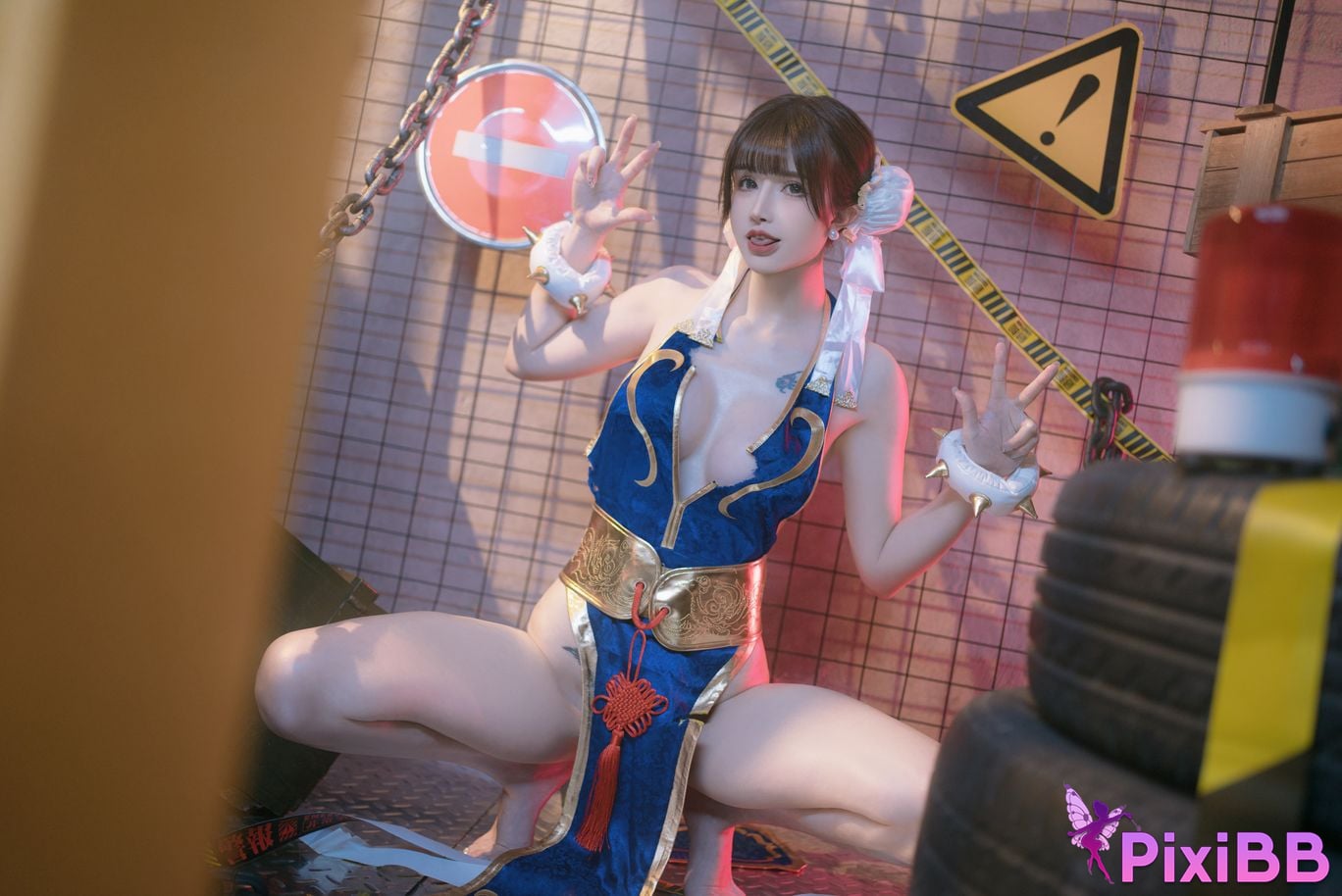 Cosplay Lu Basheng Chunlis Fighting Tutoring PixiBB.COM 058