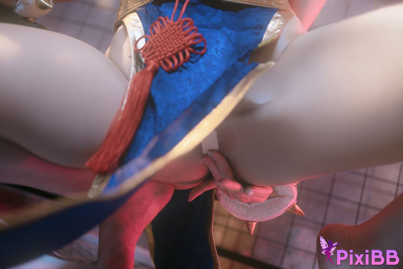 Cosplay Lu Basheng Chunlis Fighting Tutoring PixiBB.COM 061