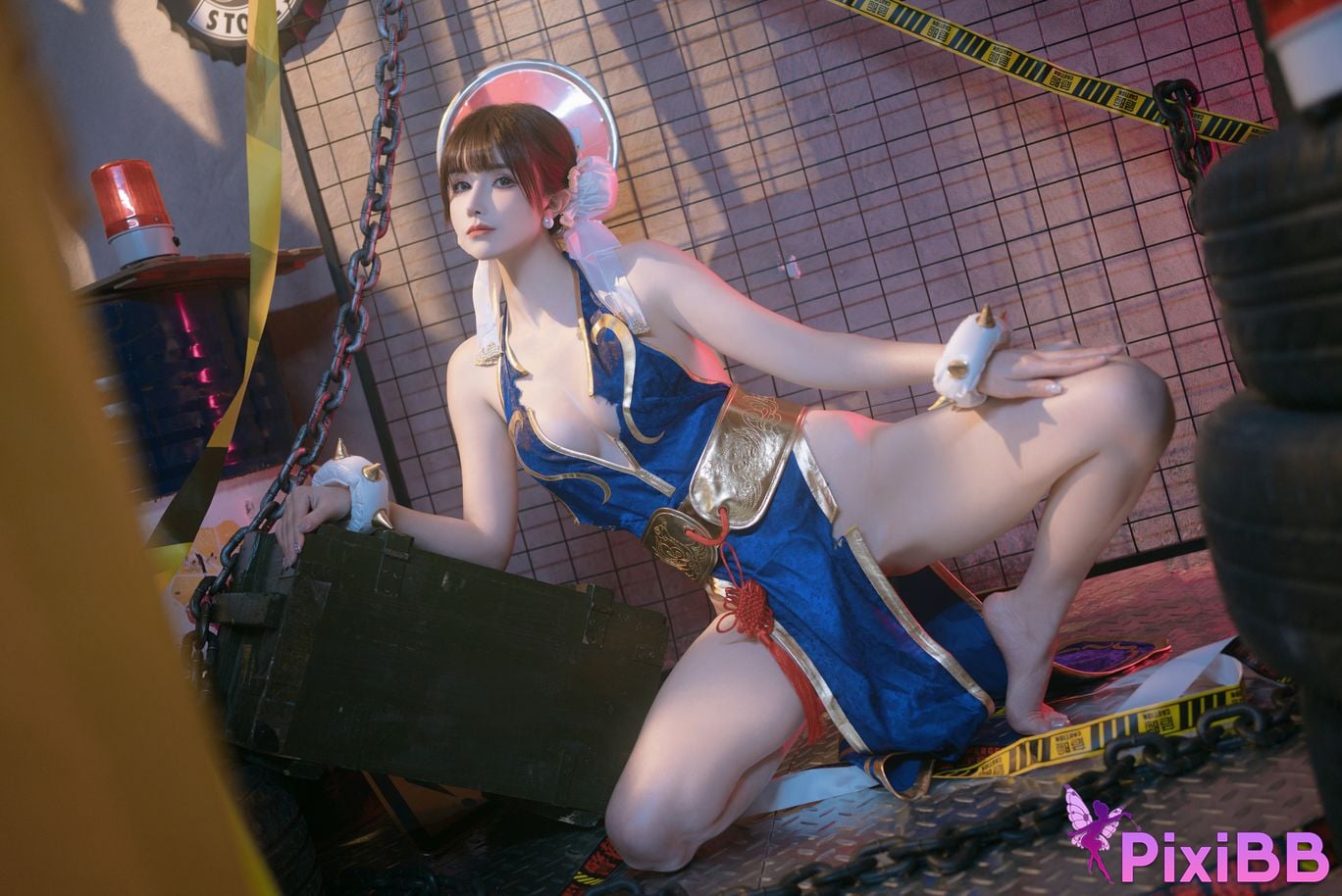 Cosplay Lu Basheng Chunlis Fighting Tutoring PixiBB.COM 062