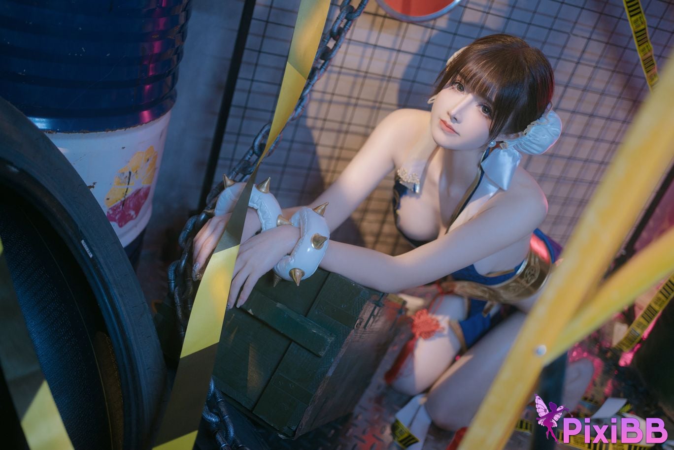 Cosplay Lu Basheng Chunlis Fighting Tutoring PixiBB.COM 065