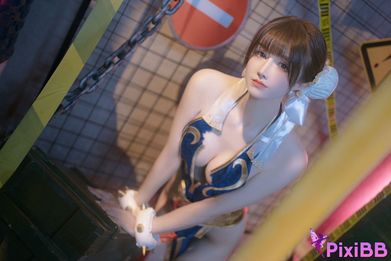 Cosplay Lu Basheng Chunlis Fighting Tutoring PixiBB.COM 068