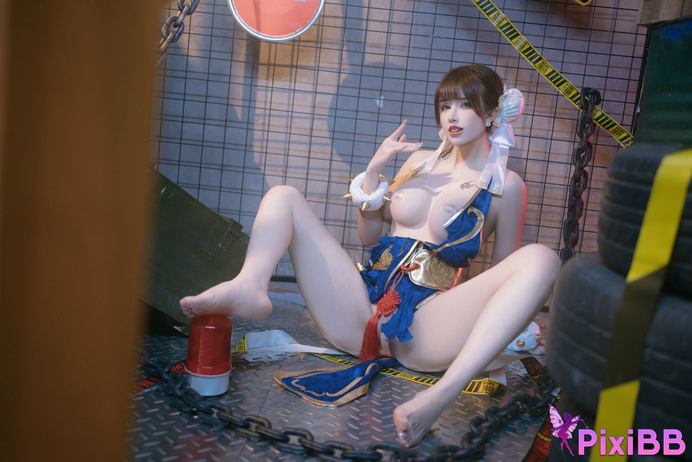 Cosplay Lu Basheng Chunlis Fighting Tutoring PixiBB.COM 069