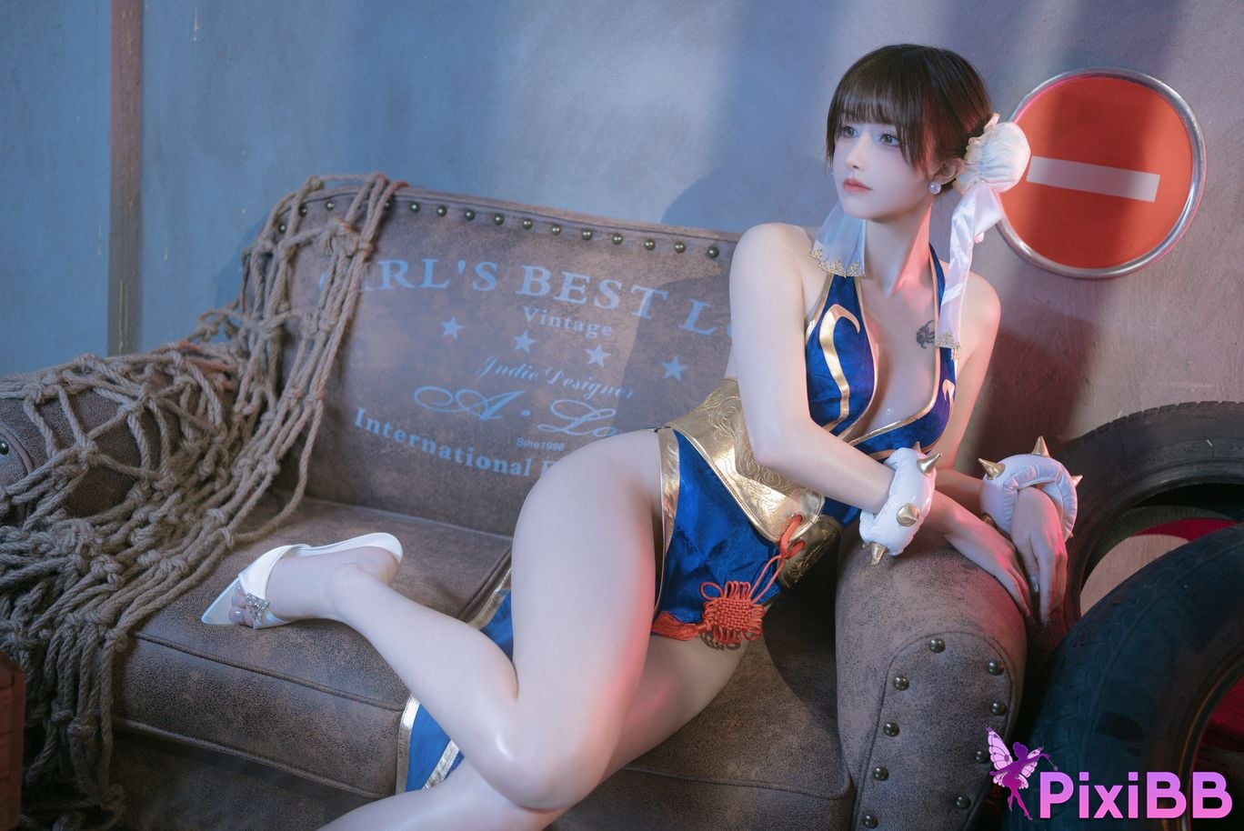 Cosplay Lu Basheng Chunlis Fighting Tutoring PixiBB.COM 089