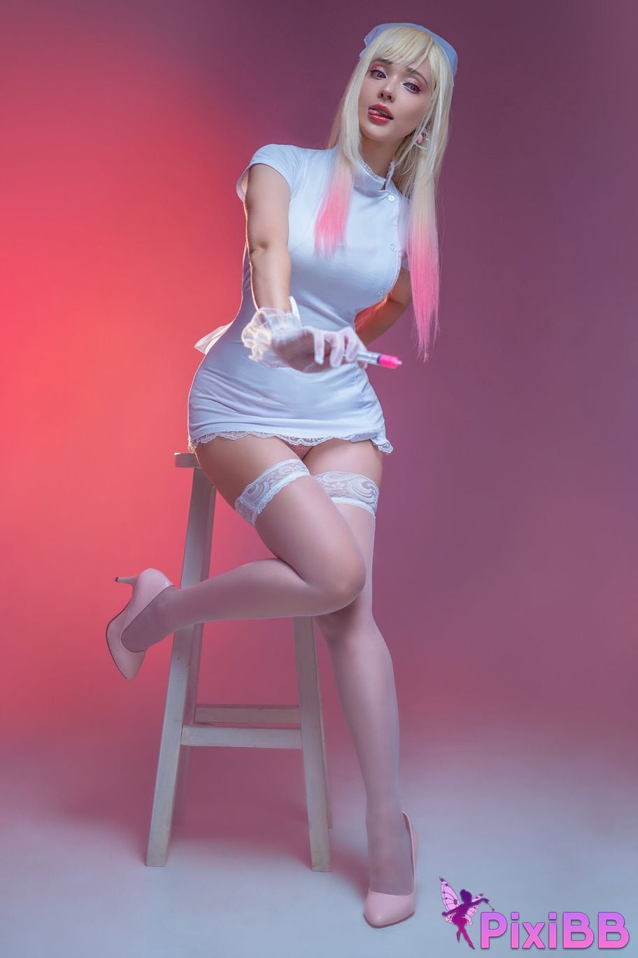 Cosplay Misaki Sai Marin Kitagawa Nurse PixiBB.COM 009