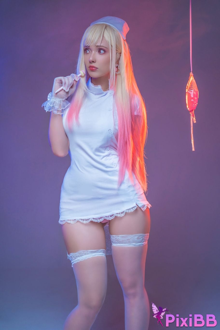 Cosplay Misaki Sai Marin Kitagawa Nurse PixiBB.COM 015