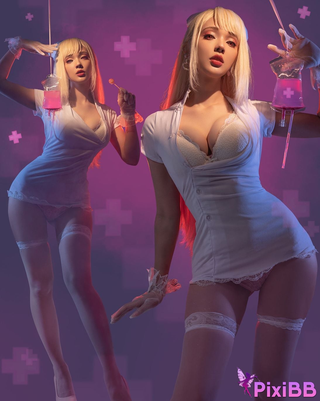 Cosplay Misaki Sai Marin Kitagawa Nurse PixiBB.COM 018