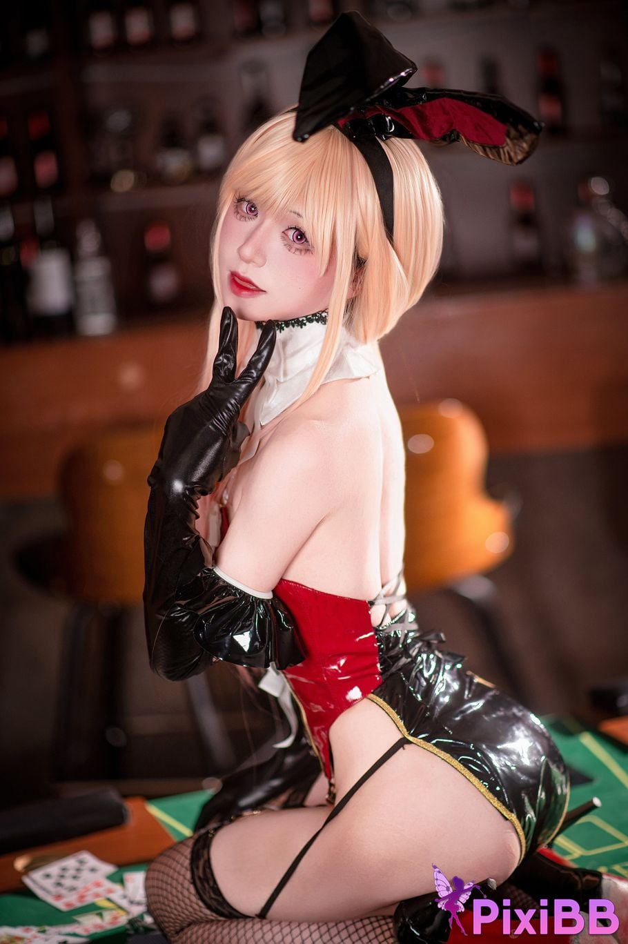 Cosplayer Shuangmu Fusu Kitagawa Umume Bunny Girl PixiBB.COM 006