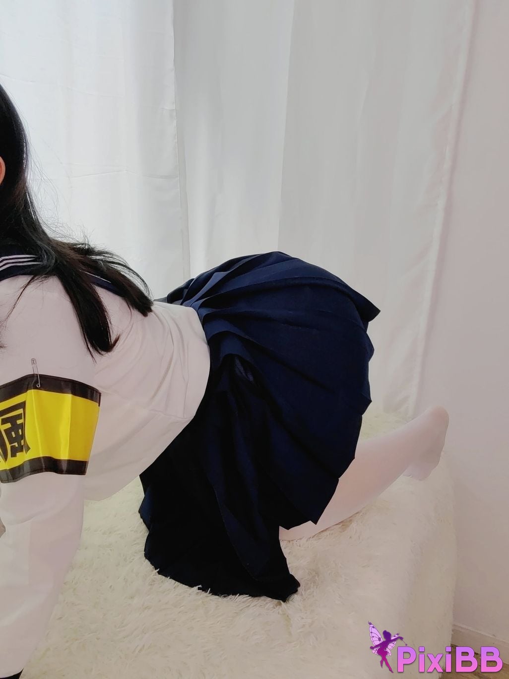 Cosplay Xinglan is Lanlan and called Lanmei Feng Discipline Committee Member PixiBB.COM 015