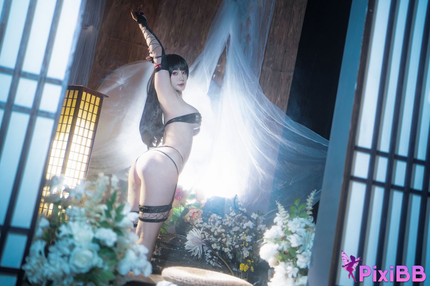 Coser Xing lan shi lan lan jiao lan mei ya PixiBB.COM 012