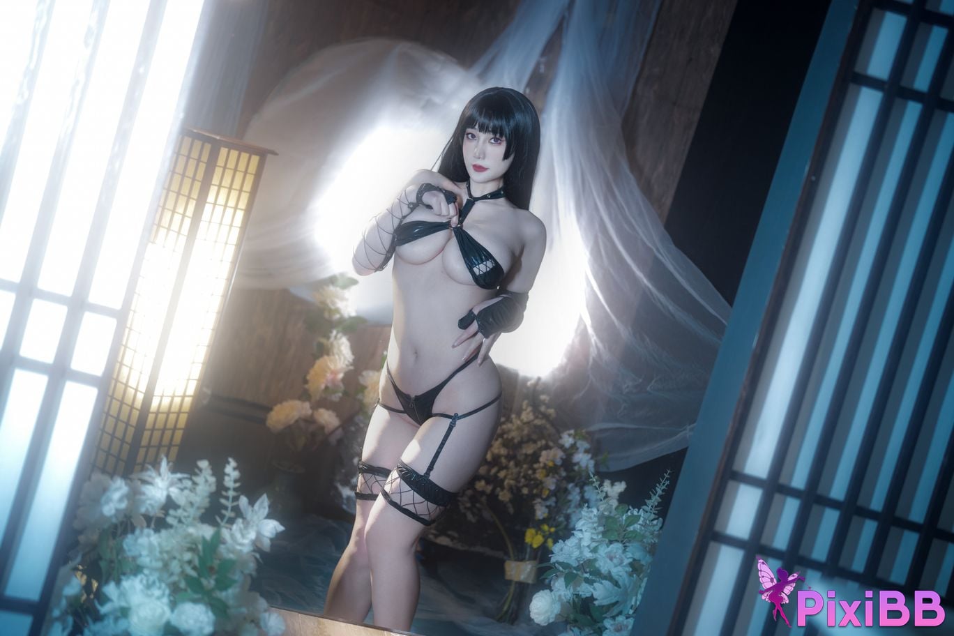 Coser Xing lan shi lan lan jiao lan mei ya PixiBB.COM 017