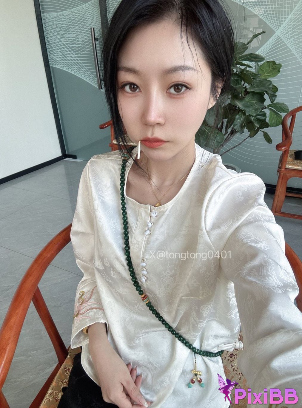 Tongtongguai Like to be exposed outdoors PixiBB.COM 029