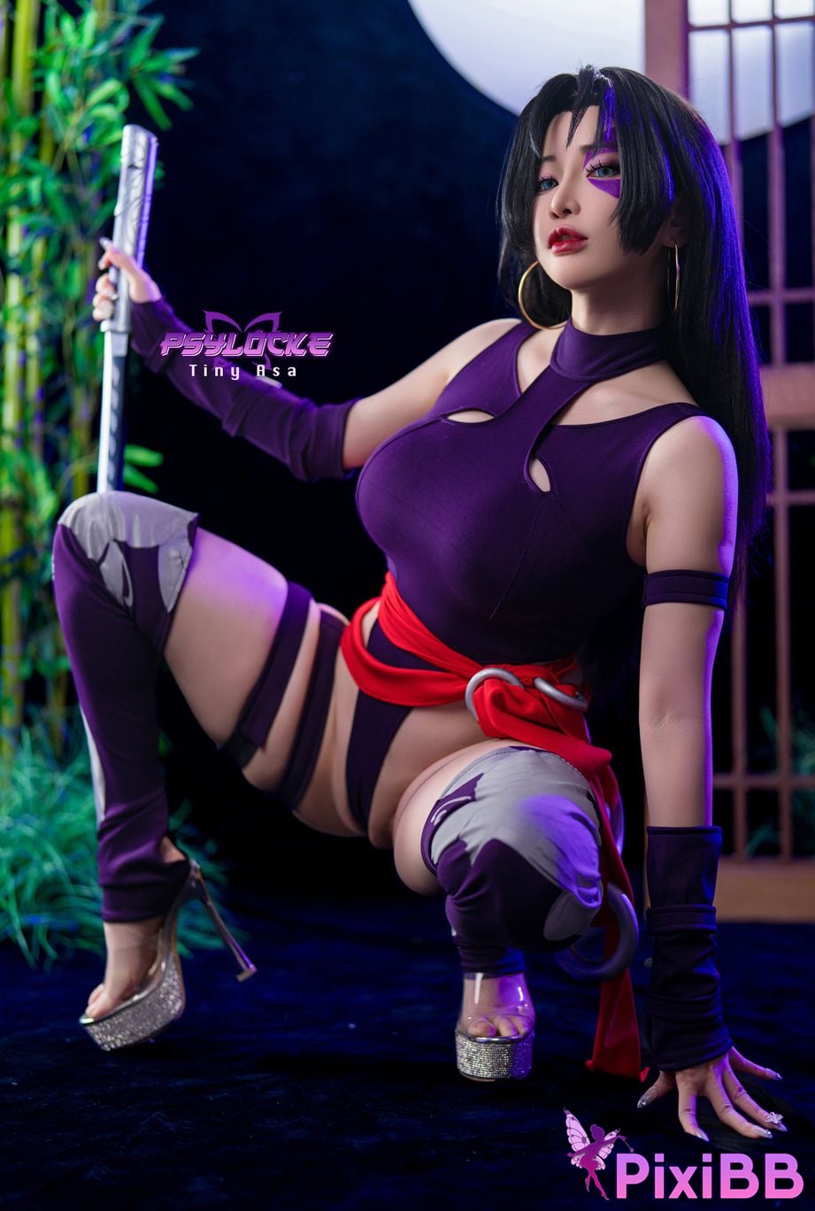 Cosplay Tiny Asa Psylocke PixiBB.COM 010