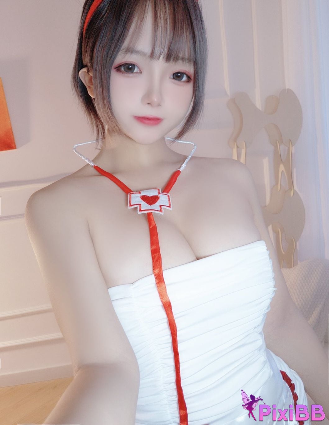 Cosplay Hinaga Sister Nurse PixiBB.COM 014