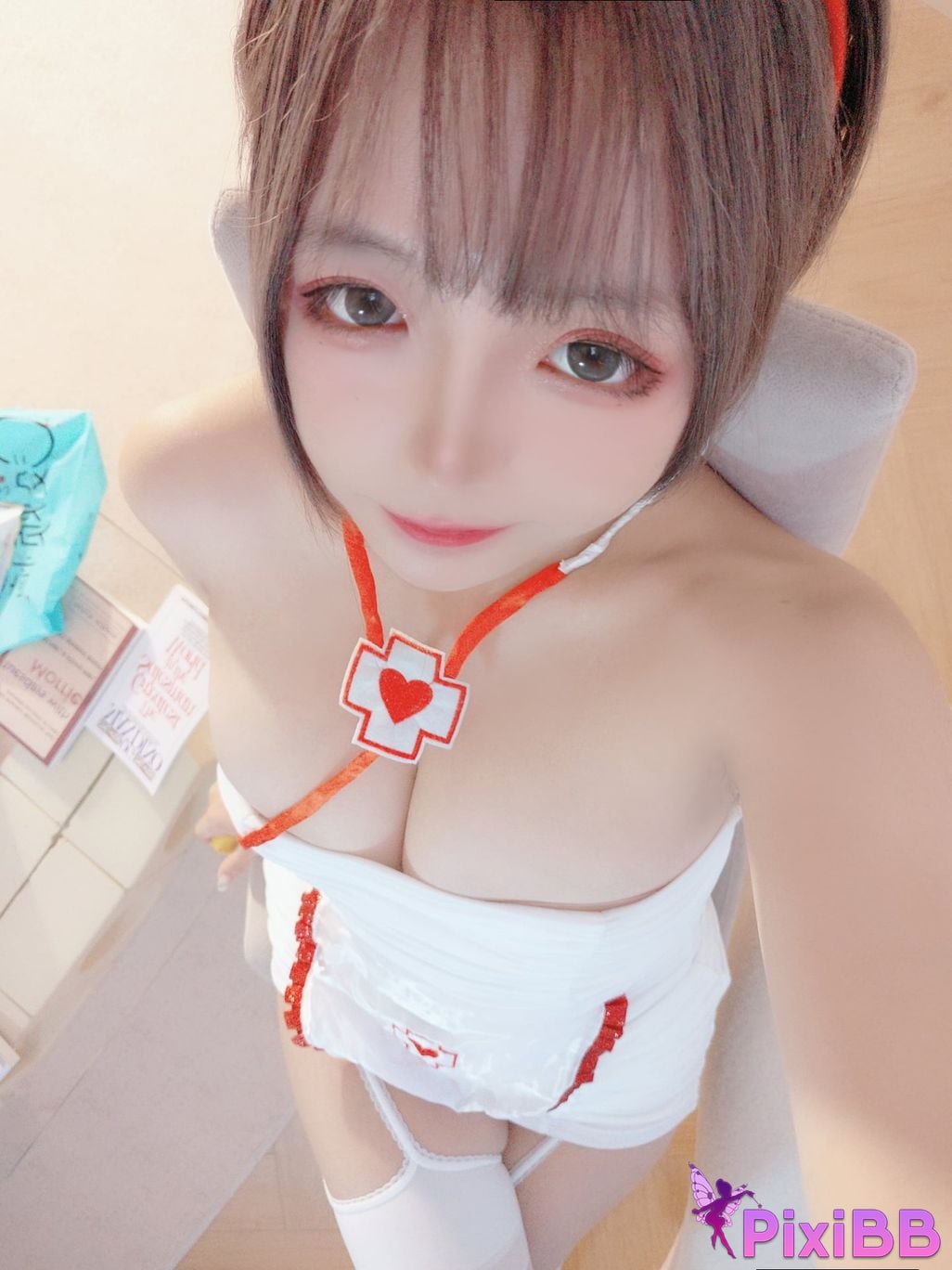 Cosplay Hinaga Sister Nurse PixiBB.COM 019