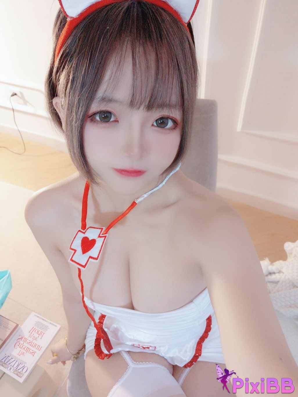 Cosplay Hinaga Sister Nurse PixiBB.COM 020