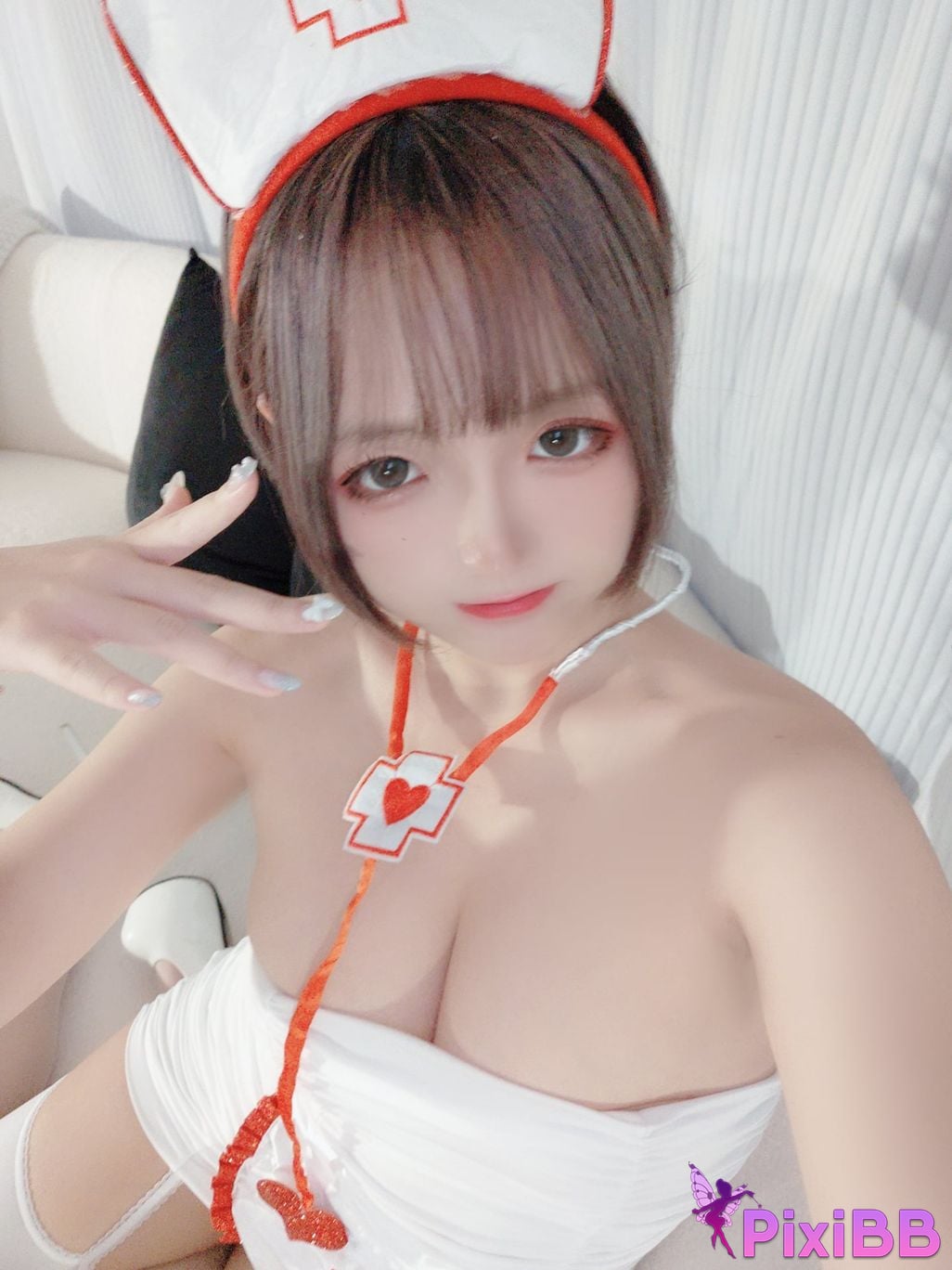 Cosplay Hinaga Sister Nurse PixiBB.COM 043