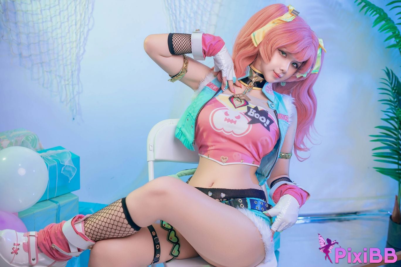 Cosplayer Pyon absolute zero Nicole sly sweetheart PixiBB.COM 003