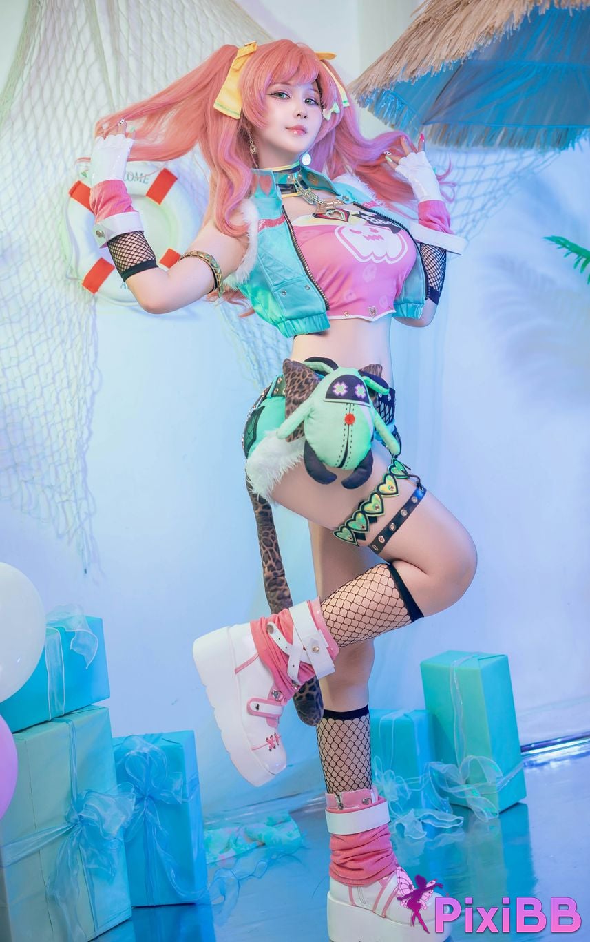 Cosplayer Pyon absolute zero Nicole sly sweetheart PixiBB.COM 006