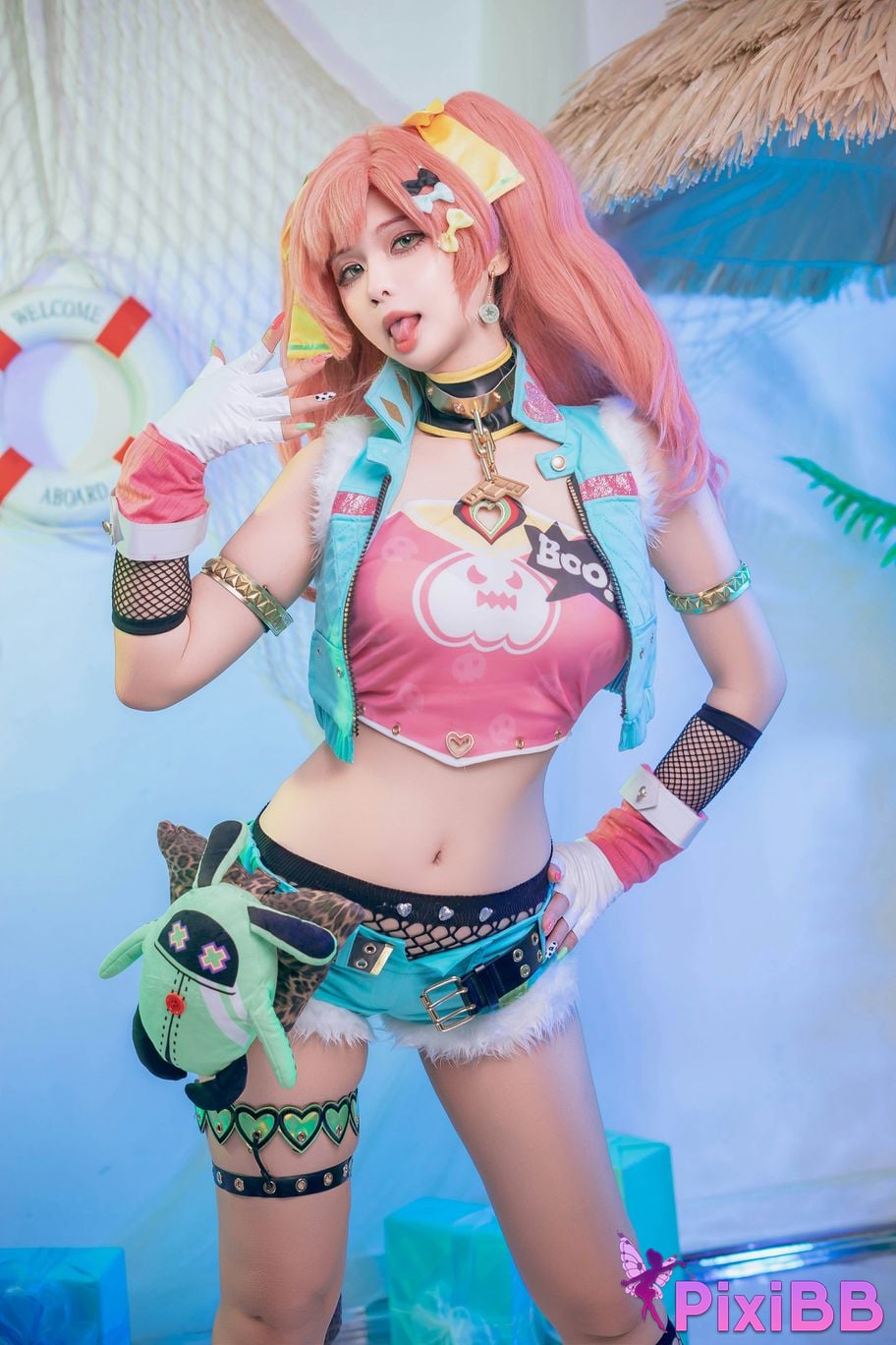 Cosplayer Pyon absolute zero Nicole sly sweetheart PixiBB.COM 023