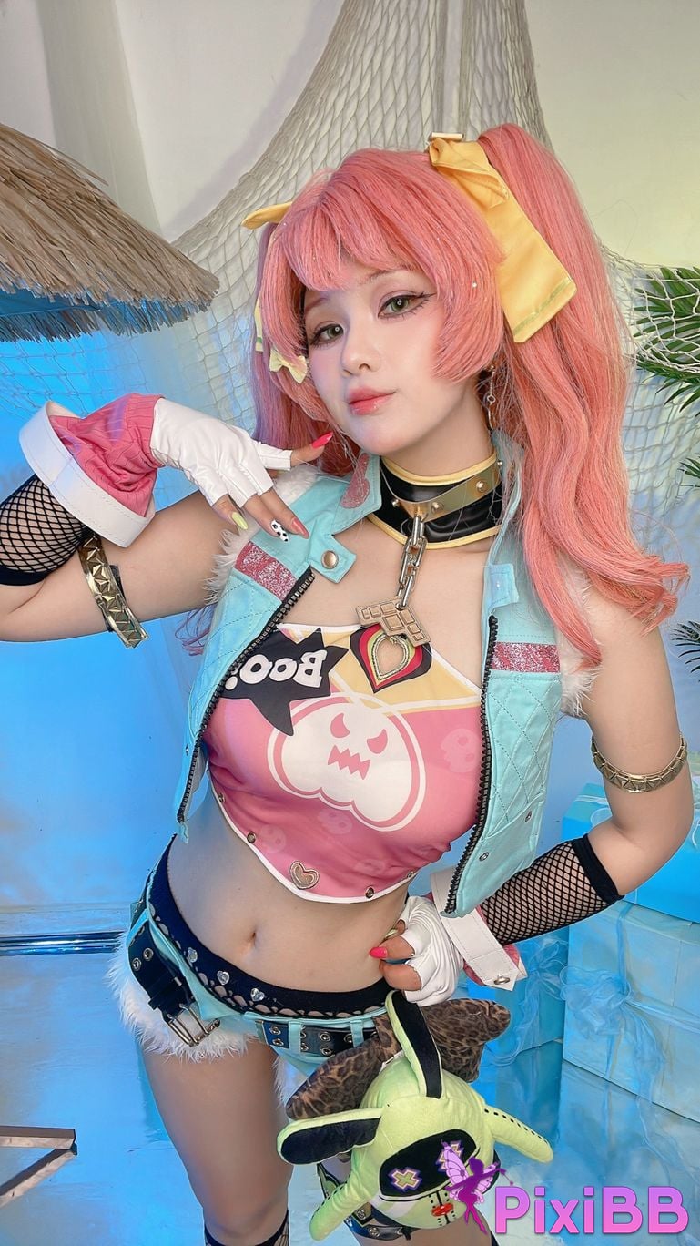 Cosplayer Pyon absolute zero Nicole sly sweetheart PixiBB.COM 035
