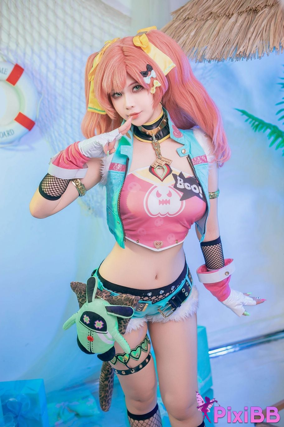 Cosplayer Pyon absolute zero Nicole sly sweetheart PixiBB.COM 045