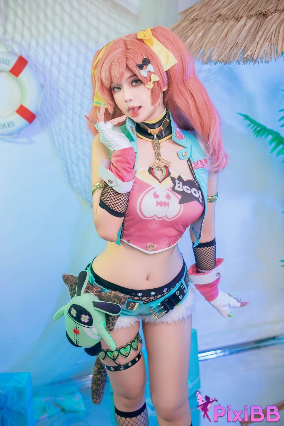 Cosplayer Pyon absolute zero Nicole sly sweetheart PixiBB.COM 056