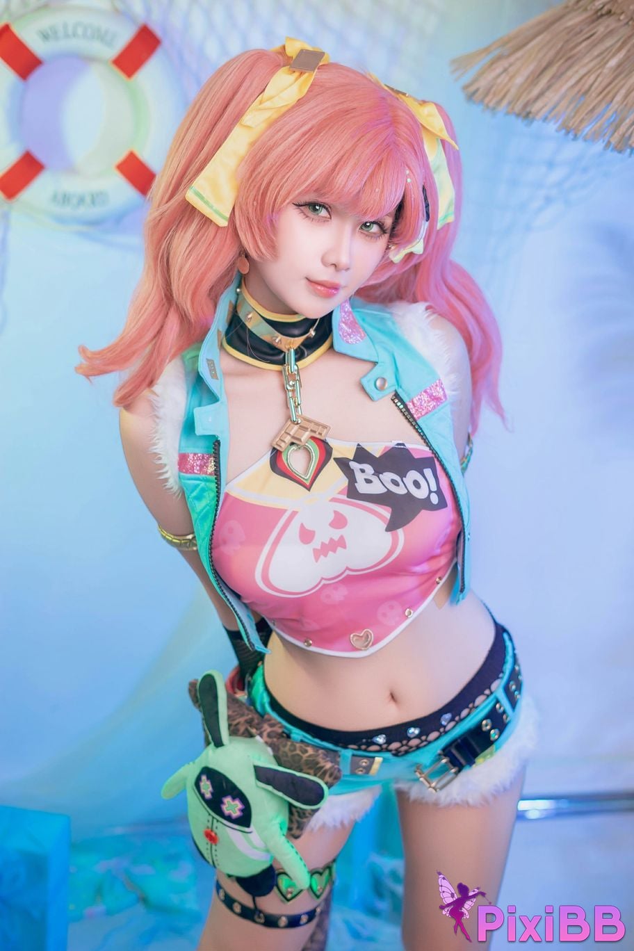 Cosplayer Pyon absolute zero Nicole sly sweetheart PixiBB.COM 063